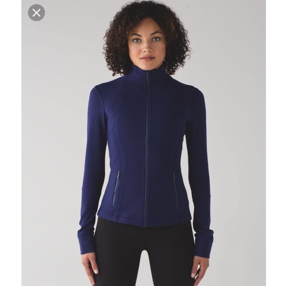 lululemon athletica Jackets & Blazers - Lululemon Navy Blue Full Zip Define Jacket